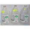 Image 1 : LOT OF 3 4L JUGS OF ALCOHOL ISOPROPYL