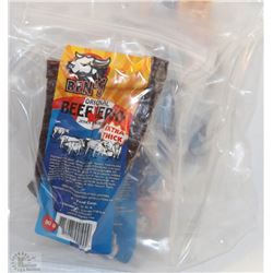 BAG OF OVER 1LB OF BEEF JERKY