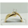 Image 1 : #4-18KT YELLOW & WHITE GOLD DIAMOND RING SIZE 6.5