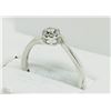 Image 1 : #5-10KT WHITE GOLD CHAMPAGNE DIAMOND RING SIZE 6