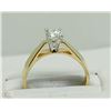 Image 1 : #6-18KT YELLOW & WHITE GOLD DIAMOND RING SIZE 6