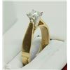 Image 2 : #6-18KT YELLOW & WHITE GOLD DIAMOND RING SIZE 6