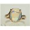 Image 1 : #7-10KT YELLOW GOLD OPAL RING SIZE 6.5