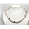 Image 1 : #5-STERLING SILVER FRESHWATER PEARL NECKLACE