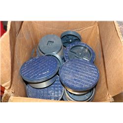 BOX OF DRAIN PLUG COVERS