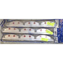 LOT OF 3 GROTE RED LED BAR LAMP