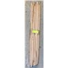 Image 1 : LOT OF 12 WOODEN PICKETS