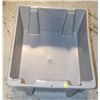 Image 1 : GREY PLASTIC TUB
