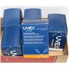 Image 1 : 5 CASES OF UVEX LENS CLEANING TOWELETTES