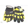 Image 1 : 2 PAIRS OF BDG BOB BALE WORK GLOVES - 1 SZ S & 1