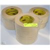 Image 1 : ASSORTED SCOTCH MASKING TAPE IN VARIOUS WIDTHS