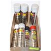Image 1 : CASE OF VARIOUS COLORED RUST-OLEUM SPRAY PAINTS &
