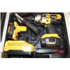 Image 1 : DEWALT 18V CORDLESS HAMMER DRILL IN CASE