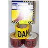 Image 1 : LOT OF 3 BARRICADE TAPE