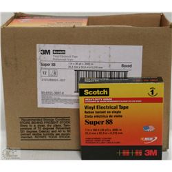 CASE OF SCOTCH VINYL ELECTICAL TAPE
