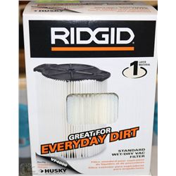 RIDGID STANDARD WET/DRY VAC FILTER