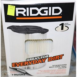 RIDGID STANDARD WET/DRY VAC FILTER