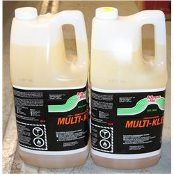 LOT OF 2 MULTI-KLEEN BIODEGRADABLE CLEANER