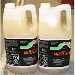LOT OF 2 MULTI-KLEEN BIODEGRADABLE CLEANER