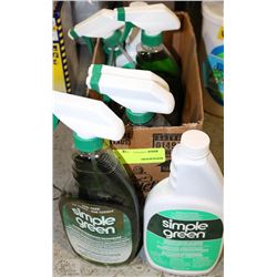 CASE OF SIMPLE GREEN CLEANER