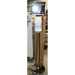 STAND UP SANITIZING STATION
