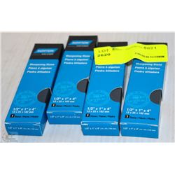 LOT OF 4 NORTON SHARPENING STONES