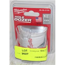 MILWAUKEE 1 3/4" BI METAL WHOLE SAW BIT