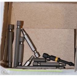 LOT OF 16 DIFFERENT DRILL BITS