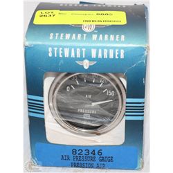 STUART WARNER AIR PRESSURE GAUGE
