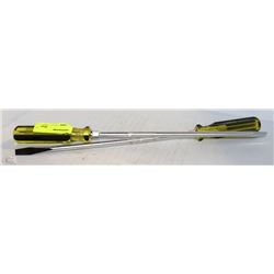 LOT OF 2 STANLEY LONG HANDLE FLAT HEAD SCREW