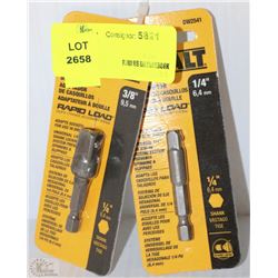LOT OF 2 DEWALT DRILL BITS