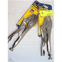 LOT OF 2 IRWIN VICE GRIPS