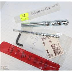 LOT OF ASSORTED MASONRY DRILL BITS