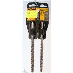 LOT OF 2 DEWALT CONCRETE BITS