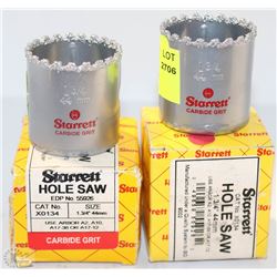 LOT OF 2 - 1 3/4" HOLE SAW BITS