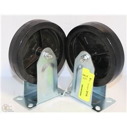 LOT OF 2 CASTOR WHEELS