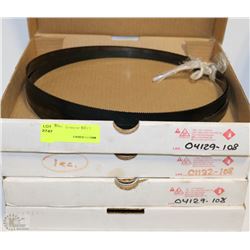 LOT OF 4 BAND SAW BLADES