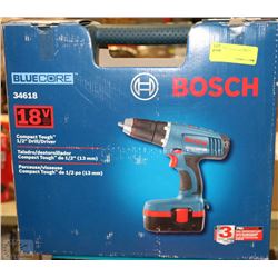 BOSCH 18V 1/2" DRILL DRIVER KIT