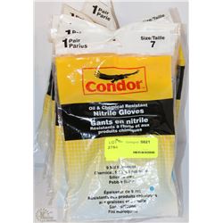 BUNDLE OF 8 CONDOR OIL & CHEMICAL RESISTANT