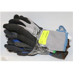 BUNDLE OF COATED CONDOR WORK GLOVES SIZE LARGE