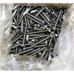 BOX OF GRADE P LONG THREADED BOLTS
