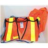 Image 1 : LOT OF 3 HI VIS SAFETY VESTS