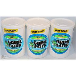 LOT OF 3 WHITE CREAM HAND CLEANSER