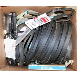 CASE OF ASSORTED BELTS