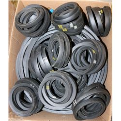 CASE OF ASSORTED BELTS