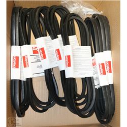 CASE OF ASSORTED BELTS