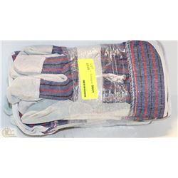 BUNDLE OF LEATHER WORK GLOVES