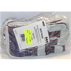 BUNDLE OF LEATHER WORK GLOVES