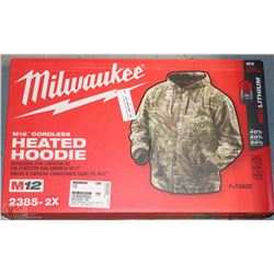 MILWAUKEE CORDLESS HEATED HOODIES - CAMO STYLE 2XL