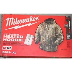 MILWAUKEE CORDLESS HEATED HOODIES - CAMO - XL